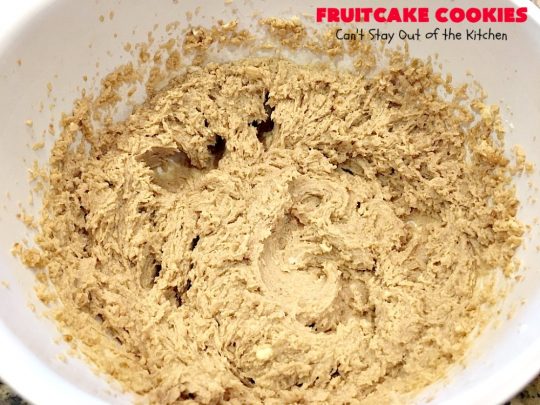 Fruitcake Cookies | Can't Stay Out of the Kitchen | we couldn't believe how fantastic these #Christmas #cookies were. They're great for #holiday baking. #cherries #apricots #fruitcake #dessert