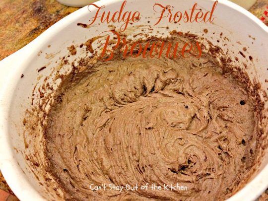 Fudge Frosted Brownies - IMG_0924