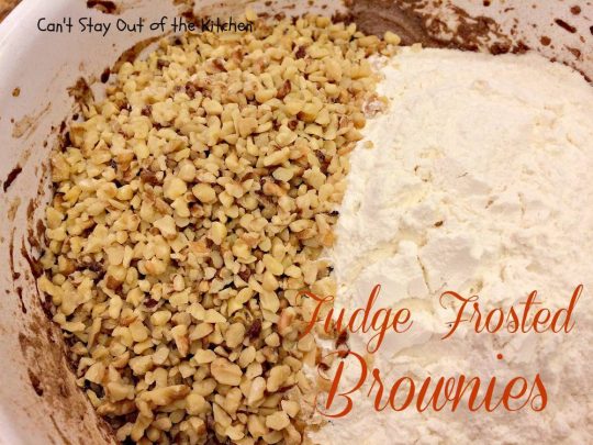 Fudge Frosted Brownies - IMG_0926