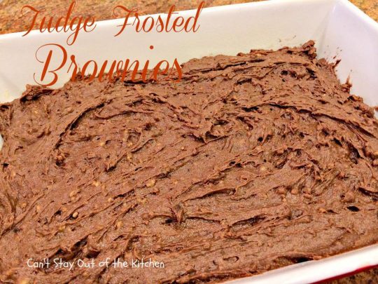 Fudge Frosted Brownies - IMG_0927