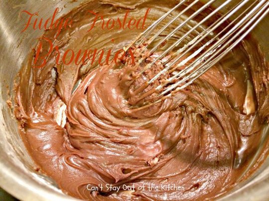 Fudge Frosted Brownies - IMG_0950