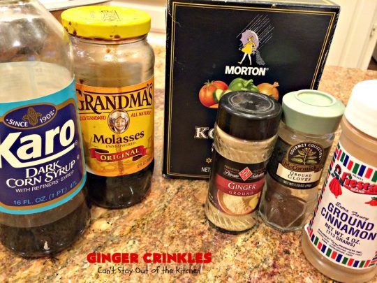 Ginger Crinkles | Can't Stay Out of the Kitchen | these classic #cookies are favorites for #holiday baking and #Christmas cookie exchanges. #dessert