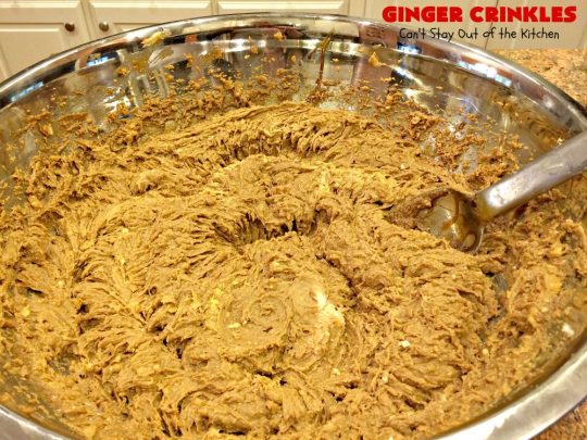 Ginger Crinkles | Can't Stay Out of the Kitchen | these classic #cookies are favorites for #holiday baking and #Christmas cookie exchanges. #dessert