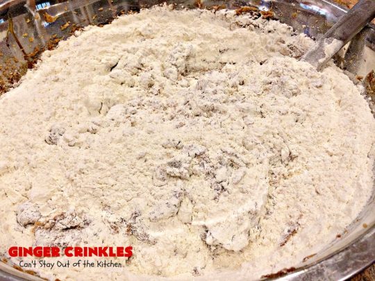 Ginger Crinkles | Can't Stay Out of the Kitchen | these classic #cookies are favorites for #holiday baking and #Christmas cookie exchanges. #dessert