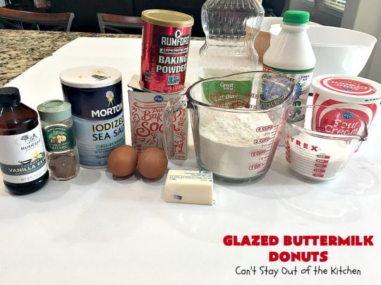 Glazed Buttermilk Donuts | Can't Stay Out of the Kitchen | these fantastic #donuts are the perfect comfort food for a #holiday, company or weekend #breakfast. You'll be drooling over every bite! #buttermilk #ButtermilkDonuts #EasterBreakfast #MothersDayBreakfast #GlazedButtermilkDonuts 