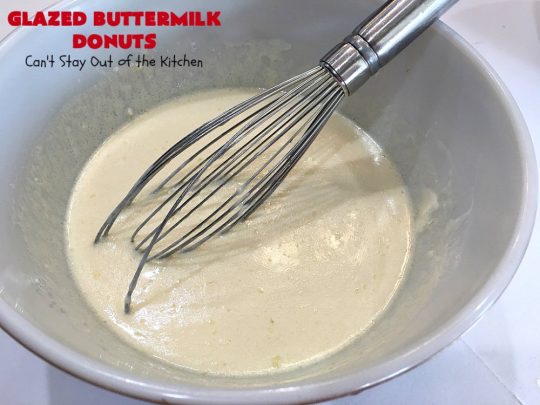Glazed Buttermilk Donuts | Can't Stay Out of the Kitchen | these fantastic #donuts are the perfect comfort food for a #holiday, company or weekend #breakfast. You'll be drooling over every bite! #buttermilk #ButtermilkDonuts #EasterBreakfast #MothersDayBreakfast #GlazedButtermilkDonuts 
