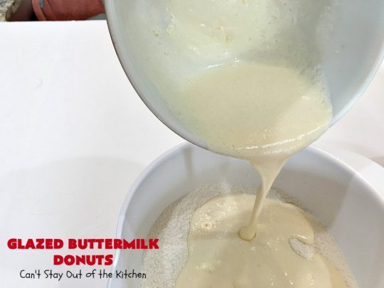 Glazed Buttermilk Donuts | Can't Stay Out of the Kitchen | these fantastic #donuts are the perfect comfort food for a #holiday, company or weekend #breakfast. You'll be drooling over every bite! #buttermilk #ButtermilkDonuts #EasterBreakfast #MothersDayBreakfast #GlazedButtermilkDonuts 