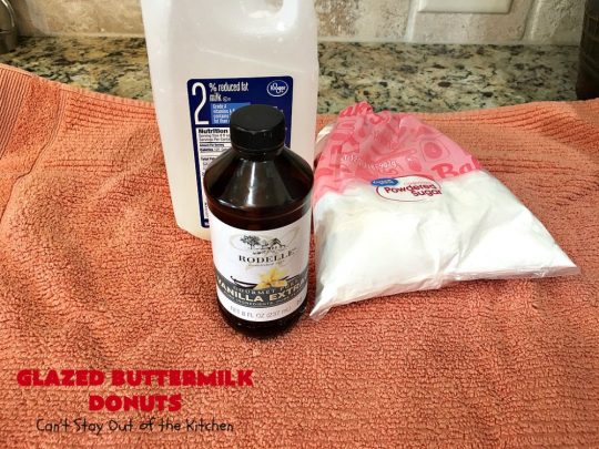 Glazed Buttermilk Donuts | Can't Stay Out of the Kitchen | these fantastic #donuts are the perfect comfort food for a #holiday, company or weekend #breakfast. You'll be drooling over every bite! #buttermilk #ButtermilkDonuts #EasterBreakfast #MothersDayBreakfast #GlazedButtermilkDonuts 