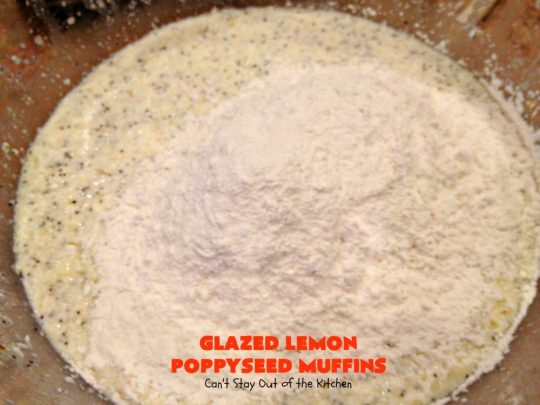 Glazed Lemon Poppyseed Muffins | Can't Stay Out of the Kitchen | these #breakfast #muffins are absolutely heavenly! Every bite will have you drooling. Terrific for a #holiday #breakfast, too. #lemon #poppyseeds #HolidayBreakfast #ChristmasBreakfast #NewYearsDayBreakfast