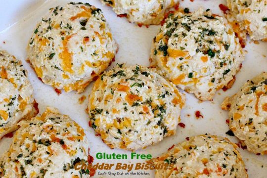 Gluten Free Cheddar Bay Biscuits | Can't Stay Out of the Kitchen | these #copycat #RedLobster #CheddarBayBiscuits are awesome! Loved this #glutenfree version. Great for a #holiday #breakfast too. #biscuits