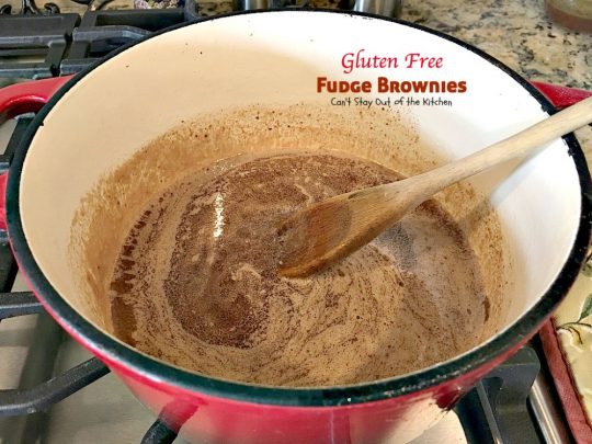 Gluten Free Fudge Brownies | Can't Stay Out of the Kitchen | delicious alternative to #brownies that's rich, decadent and fudgy! #chocolate #dessert