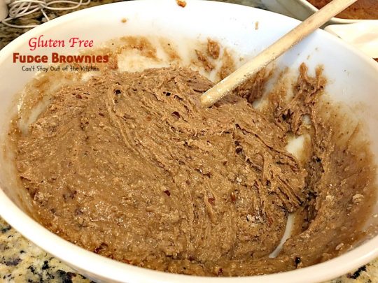 Gluten Free Fudge Brownies | Can't Stay Out of the Kitchen | delicious alternative to #brownies that's rich, decadent and fudgy! #chocolate #dessert