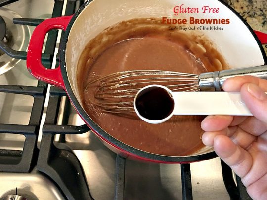 Gluten Free Fudge Brownies | Can't Stay Out of the Kitchen | delicious alternative to #brownies that's rich, decadent and fudgy! #chocolate #dessert