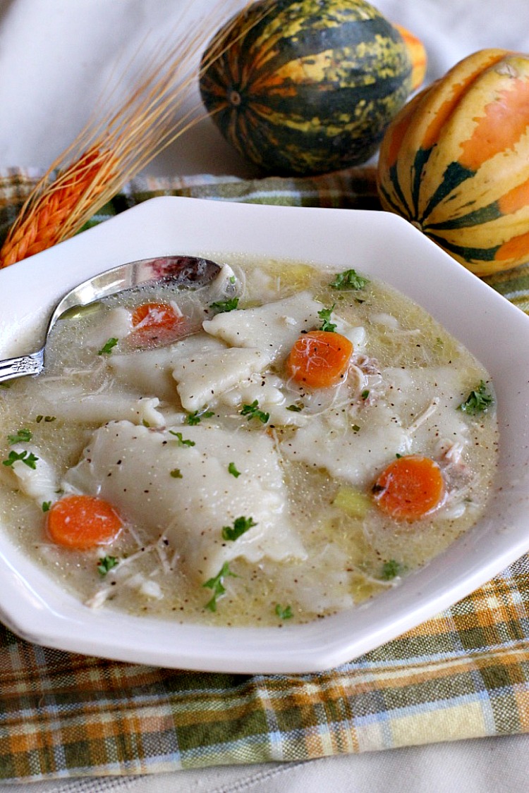 Gluten Free Homemade Chicken and Dumplings | Can't Stay Out of the Kitchen