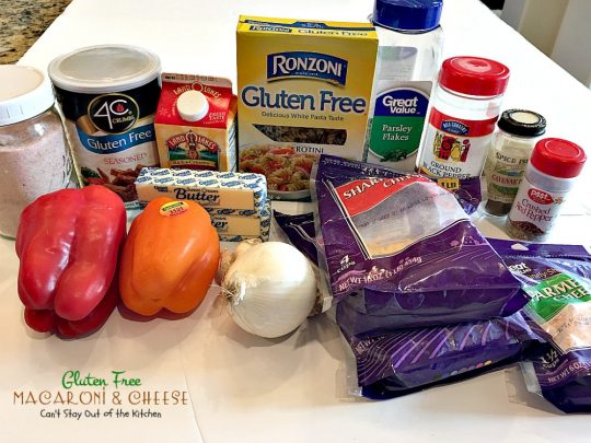 Gluten Free Macaroni & Cheese | Can't Stay Out of the Kitchen | one of the BEST #Mac&Cheese dishes you'll ever eat. Very creamy sauce uses cream, half-and-half and 3 #cheeses! #glutenfree #macaroniandcheese