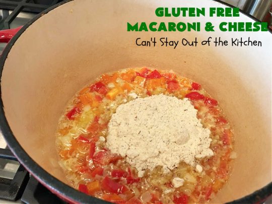 Gluten Free Macaroni & Cheese | Can't Stay Out of the Kitchen | one of the BEST #MacAndCheese dishes you'll ever eat. If you want comfort food, this extra creamy version uses 3 #cheeses! Terrific for family or company dinners. #GlutenFree #MacaroniAndCheese #FavoriteMacAndCheese #GlutenFreeMacaroniAndCheese