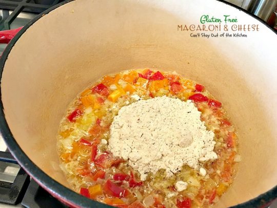 Gluten Free Macaroni & Cheese | Can't Stay Out of the Kitchen | one of the BEST #Mac&Cheese dishes you'll ever eat. Very creamy sauce uses cream, half-and-half and 3 #cheeses! #glutenfree #macaroniandcheese
