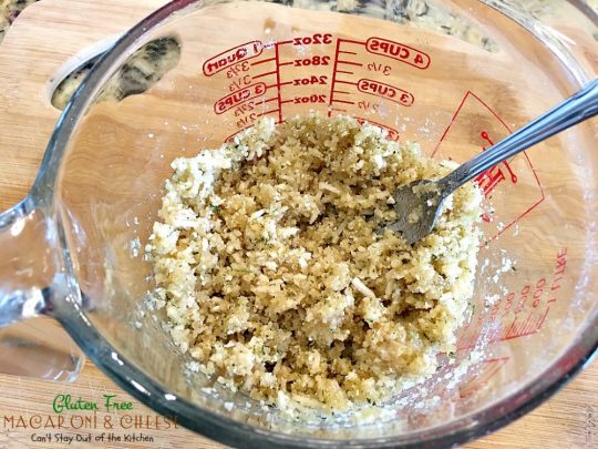Gluten Free Macaroni & Cheese | Can't Stay Out of the Kitchen | one of the BEST #Mac&Cheese dishes you'll ever eat. Very creamy sauce uses cream, half-and-half and 3 #cheeses! #glutenfree #macaroniandcheese