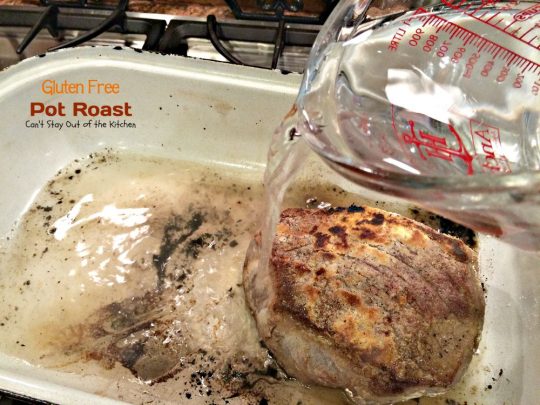 Gluten Free Pot Roast | Can't Stay Out of the Kitchen | wonderful #glutenfree version of my Mom's wonderful #potroast. #beef #potatoes #carrots