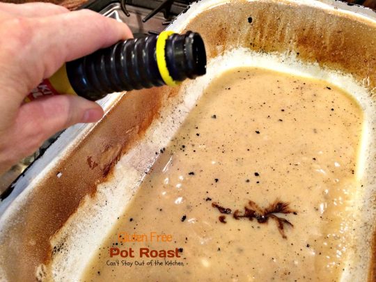 Gluten Free Pot Roast | Can't Stay Out of the Kitchen | wonderful #glutenfree version of my Mom's wonderful #potroast. #beef #potatoes #carrots