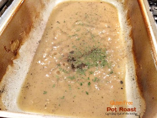 Gluten Free Pot Roast | Can't Stay Out of the Kitchen | wonderful #glutenfree version of my Mom's wonderful #potroast. #beef #potatoes #carrots