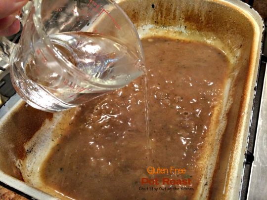 Gluten Free Pot Roast | Can't Stay Out of the Kitchen | wonderful #glutenfree version of my Mom's wonderful #potroast. #beef #potatoes #carrots