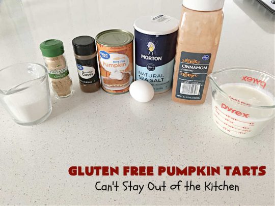 Gluten Free Pumpkin Tarts | Can't Stay Out of the Kitchen | these miniature #PumpkinPie tarts are a great treat for #FallBaking, #holiday parties or #Thanksgiving or #Christmas dinner. Every bite is like eating a tiny #pumpkin #pie. Plus, you can use #GlutenFree or regular flour. Both ways are fantastic. Great for #tailgating too. #dessert #GlutenFreePumpkinTarts #PumpkinDessertGluten Free Pumpkin Tarts | Can't Stay Out of the Kitchen | these miniature #PumpkinPie tarts are a great treat for #FallBaking, #holiday parties or #Thanksgiving or #Christmas dinner. Every bite is like eating a tiny #pumpkin #pie. Plus, you can use #GlutenFree or regular flour. Both ways are fantastic. Great for #tailgating too. #dessert #GlutenFreePumpkinTarts #PumpkinDessert
