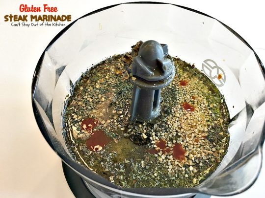 Gluten Free Steak Marinade | Can't Stay Out of the Kitchen | delicious #glutenfree marinade for #steaks, #fish, #pork or #chicken.