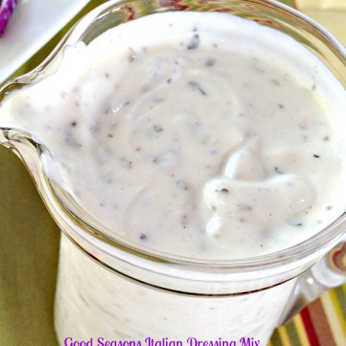 Good Seasons Italian Dressing Mix Copycat Recipe | Can't Stay Out of the Kitchen | this healthier version eliminates the sugar by using xylitol. Quick and easy #saladdressing. #copycatrecipe