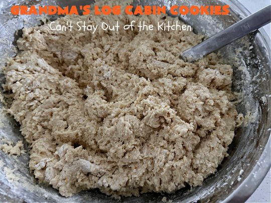 Grandma's Log Cabin Cookies | Can't Stay Out of the Kitchen | Cure your sweet tooth cravings with this vintage #cookie #recipe. It tastes like a #ShortbreadCookie since it's soft and puffy in texture. It's filled with #OrangeZest & #LemonJuice & absolutely delightful for #holiday #baking. Excellent for a #ChristmasCookieExchange, #tailgating or #Christmas parties, & sharing with family & friends. #dessert #HolidayDessert #OrangeDessert #LogCabinCookies #GrandmasLogCabinCookies