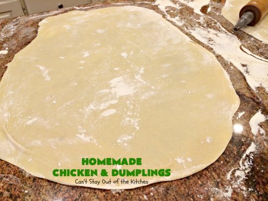 Homemade Chicken and Dumplings | Can't Stay Out of the Kitchen | My Mom's #chickenanddumplings #recipe can't be beat! This fantastic #soup is perfect comfort food for fall. #chicken #dumplings #noodles