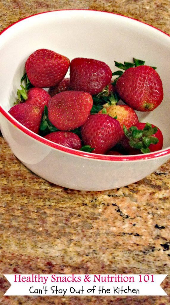 Healthy Snacks and Nutrition 101 | Can't Stay Out of the Kitchen | #nutrition info and ideas for #healthy #cleaneating #paleo #glutenfree and #vegan snacks and meals.