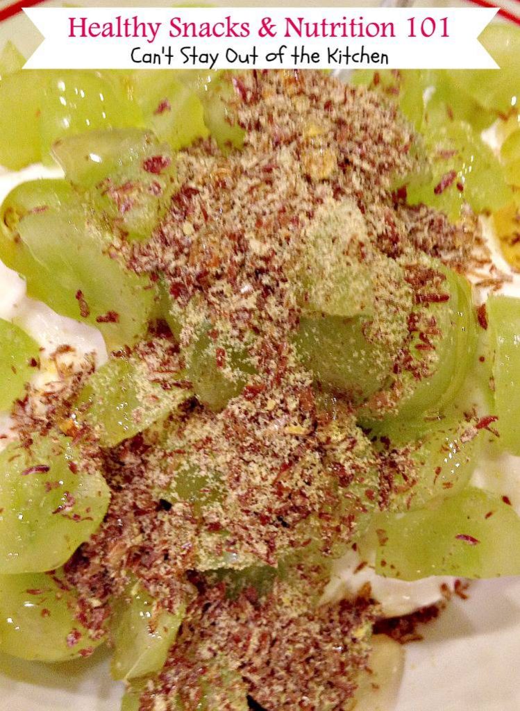 Healthy Snacks and Nutrition 101 | Can't Stay Out of the Kitchen | #nutrition info and ideas for #healthy #cleaneating #paleo #glutenfree and #vegan snacks and meals.