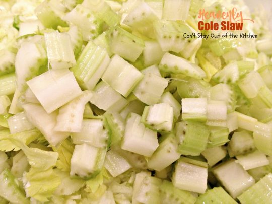 Heavenly Cole Slaw | Can't Stay Out of the Kitchen | this fantastic version of #coleslaw has #marshmallows & #pineapple. Perfect #salad for #MemorialDay & other summer #holidays. #cabbage #glutenfree