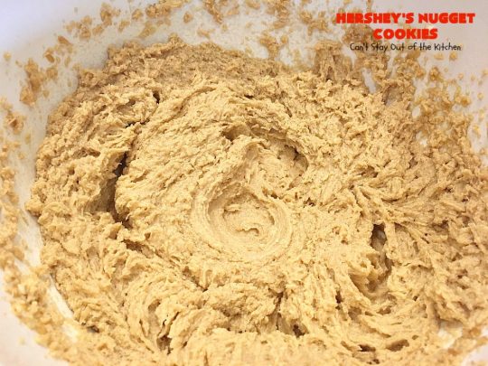 Hershey's Nugget Cookies | Can't Stay Out of the Kitchen | these spectacular #cookies use #MrsFields #chocolate chip cookie recipe plus #HersheysNuggets instead of chocolate chips. They are divine! #dessert