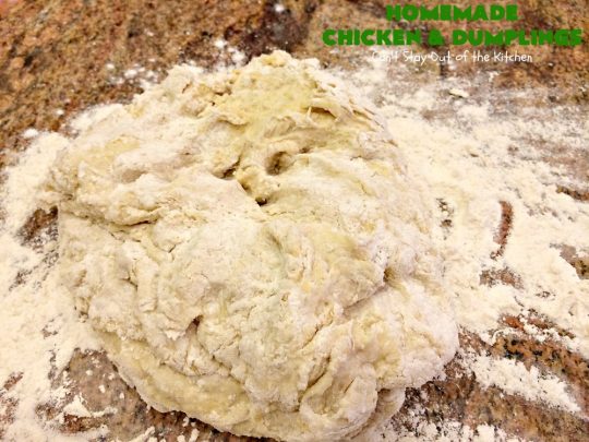 Homemade Chicken and Dumplings | Can't Stay Out of the Kitchen | My Mom's #chickenanddumplings #recipe can't be beat! This fantastic #soup is perfect comfort food for fall. #chicken #dumplings #noodles