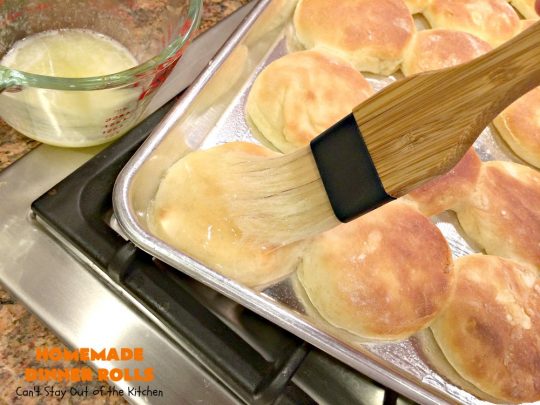 Homemade Dinner Rolls | Can't Stay Out of the Kitchen | these easy #GooseberryPatch #dinnerrolls are fantastic. There's no kneading & you refrigerate the dough overnight. They're perfect for company or #holidays like #Thanksgiving or #Christmas. #bread
