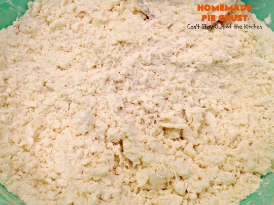 Homemade Pie Crust | Can't Stay Out of the Kitchen | My Mom's old-fashioned #recipe is the best, flakiest homemade #PieCrust ever! #Pie #dessert #HomemadePieCrust