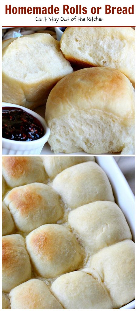 Homemade Rolls or Bread | Can't Stay Out of the Kitchen