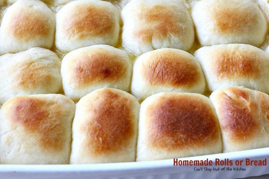Homemade Rolls or Bread |Can't Stay Out of the Kitchen | these amazing homemade #rolls are reminiscent of #King'sHawaiianRolls. They are a little on the sweet side and so delicious. Wonderful for #holiday menus. #bread #homemadebread
