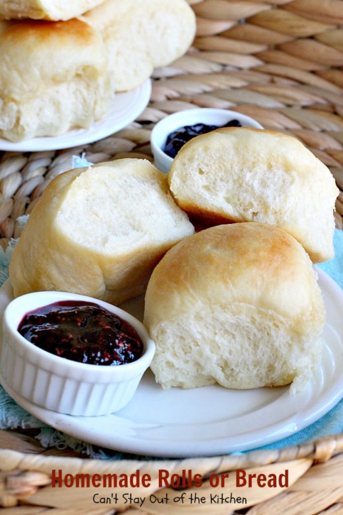 Homemade Rolls or Bread |Can't Stay Out of the Kitchen | these amazing homemade #rolls are reminiscent of #King'sHawaiianRolls. They are a little on the sweet side and so delicious. Wonderful for #holiday menus. #bread #homemadebread