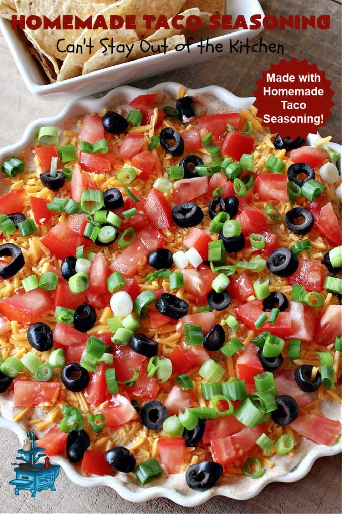 Homemade Taco Seasoning | Can't Stay Out of the Kitchen | this is such an easy way to whip up #HomemadeTacoSeasoning for any #TexMex #recipe including #salads, #skillets, #AppetizerDips or any #Mexican entree. You can make it in two minutes & it replaces a store-bought #TacoSeasoningPacket one-for-one. No MSG, sugar or fillers. #GlutenFree #vegan