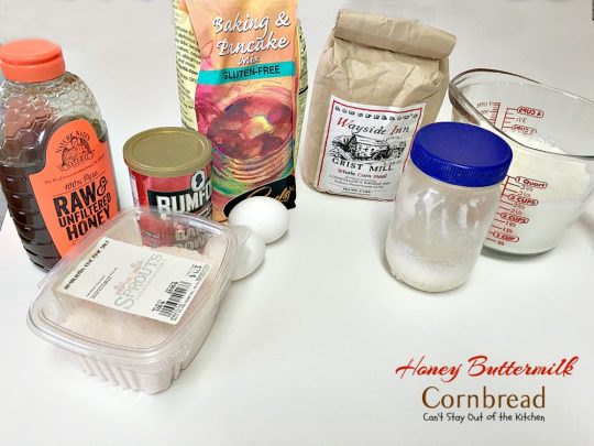 Honey Buttermilk Cornbread | Can't Stay Out of the Kitchen | my favorite #cleaneating version of #cornbread that is incredibly delicious. Bake in a #castironskillet or baking dish. Great #breakfast idea.