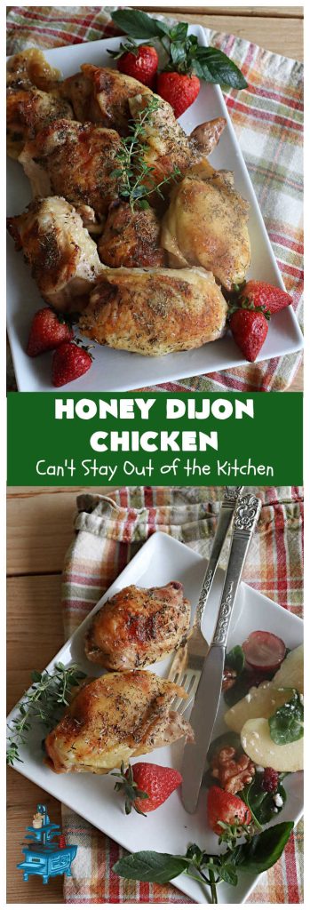 Honey Dijon Chicken | Can't Stay Out of the Kitchen