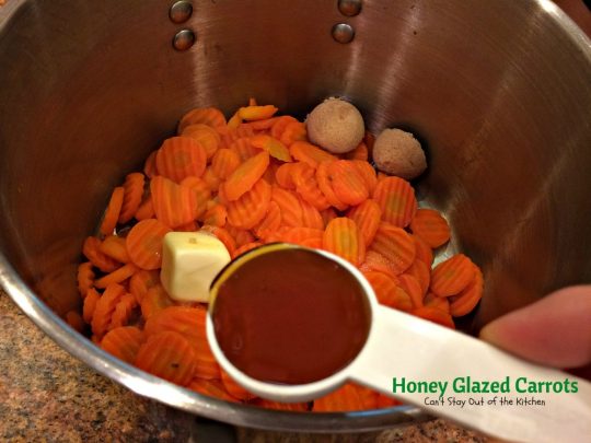 Honey Glazed Carrots | Can't Stay Out of the Kitchen | love this quick and easy 5-ingredient #sidedish. #carrots #glutenfree