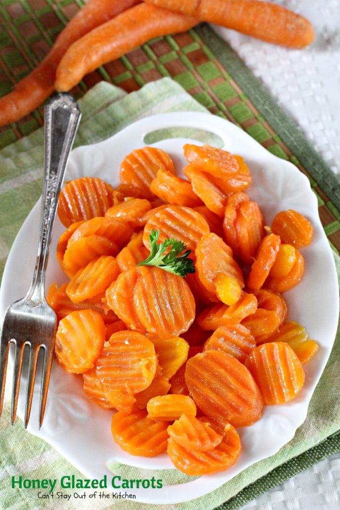 Honey Glazed Carrots | Can't Stay Out of the Kitchen | love this quick and easy 5-ingredient #sidedish. #carrots #glutenfree