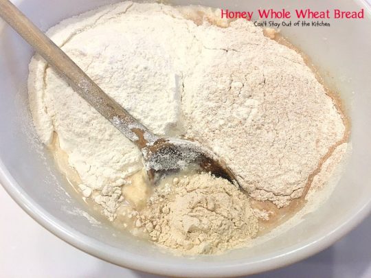 Honey Whole Wheat Bread | Can't Stay Out of the Kitchen | our favorite homemade #bread recipe. It's absolutely delicious. #wholewheat