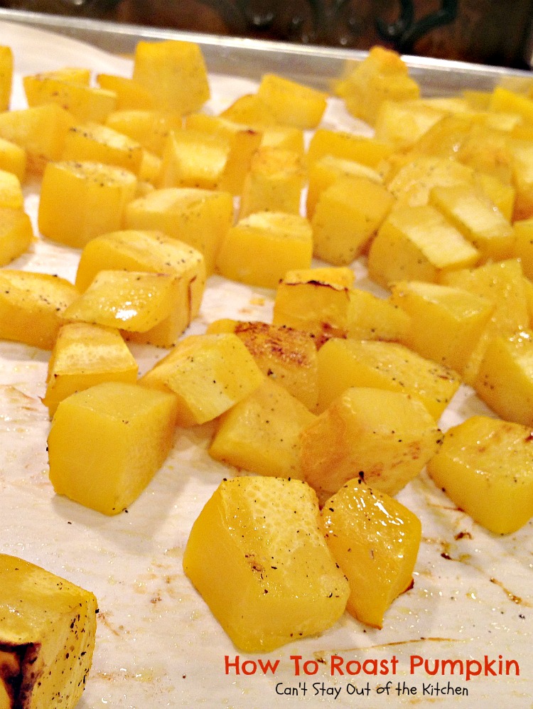 How To Roast Pumpkin | Can't Stay Out of the Kitchen | tips for roasting #pumpkin for other recipes.