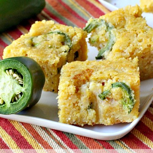 Jalapeno Cheddar Honey Cornbread | Can't Stay Out of the Kitchen