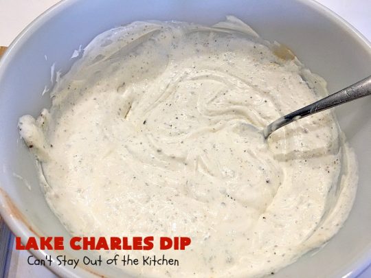 Lake Charles Dip | Can't Stay Out of the Kitchen | this fantastic dip uses #GoodSeasons salad dressing mix & #Louisianahotsauce to provide one of the most spectacular dips ever. Also includes #avocados & #tomatoes & takes less than 10 minutes to make. We served it with #Fritos & #RitzCrackers. #Cajun #appetizer #tailgating
